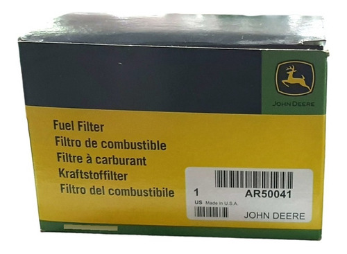 Filtro De Combustible Ar50041 John Deere Tractor