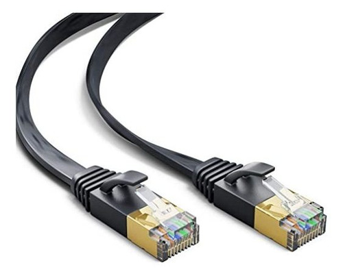 Cable Ethernet Cat 7 De 100 Pies De Alta Velocidad, Cable D.