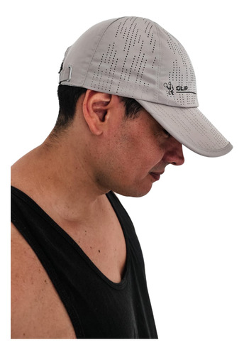 Glip Climacool || Gorra Deportiva * Secado Rápido Gris Claro Único