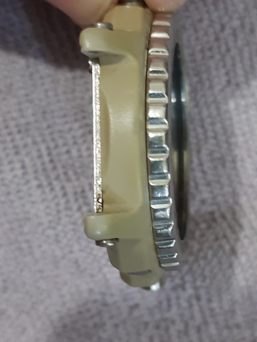 Casio Surfing Timer Dw-4100 Anos 80 Raro Preto Prateado Preto (Usado)