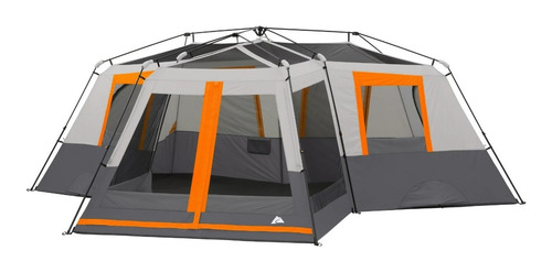 Casa De Campaña Ozark Instant 12 Personas 3 Cuartos Y Porche