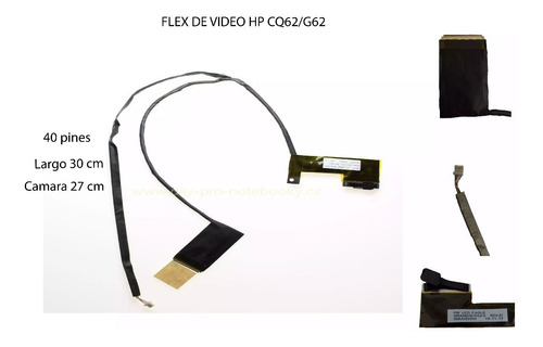 Flex De Video Hp Cq62/g62 Con Camara 350404e00-gg2-g
