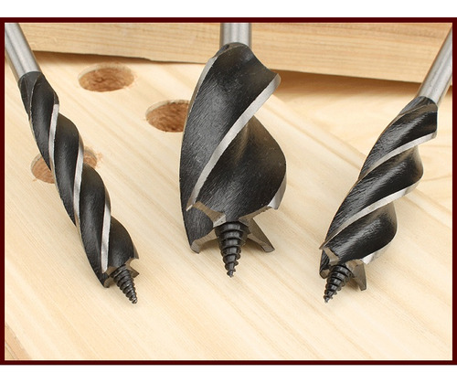 Broca Espiral P/ Madera 10mm Encastre Hexagonal Profesional