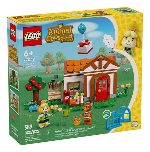 Lego® Animal Crossingtm Visita De Isabelle 389 Piezas 77049 389