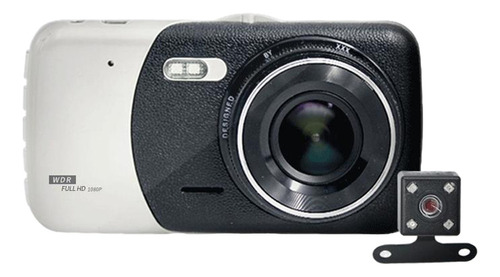 Cámara De Coche Gt800 Dash Cam 1080p, Pantalla Ips De 4 ,