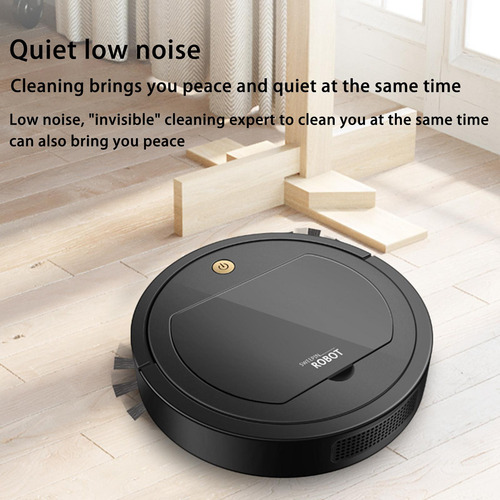 Robot Aspirador 3 En 1, 1200 Mah, Silencioso Para Pelo De