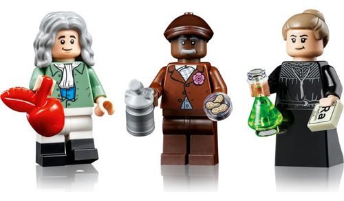 Lego Ideas La Evolución De Stem 21355 - 879 Pz Versión Del Personaje Marie Curie