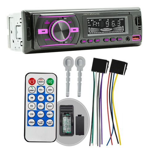 Reproductor Mp3 Para Carro Bluetooth Radio Para Carro Usb