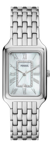 Reloj Mujer Fossil Raquel Acero Color de la correa Plateado