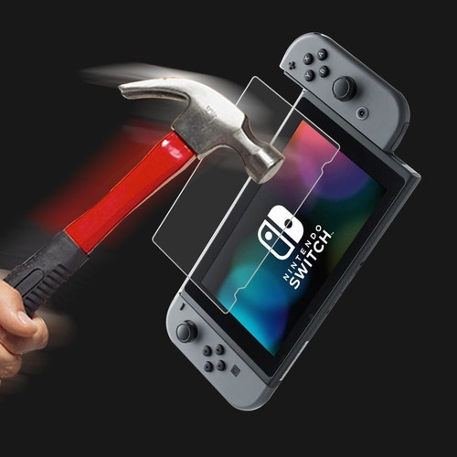 Estuche P Nintendo Switch + Protecor P Joystick + Mica 9h