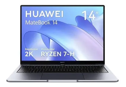 Laptop Huawei Matebook Series 14 Ryzen 7 8gb 512gb Gris Espacial
