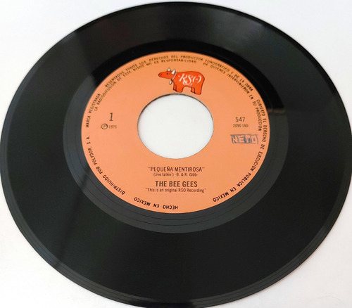 Bee Gees - Pequeña Mentirosa = Jive Talkin'    Single 7