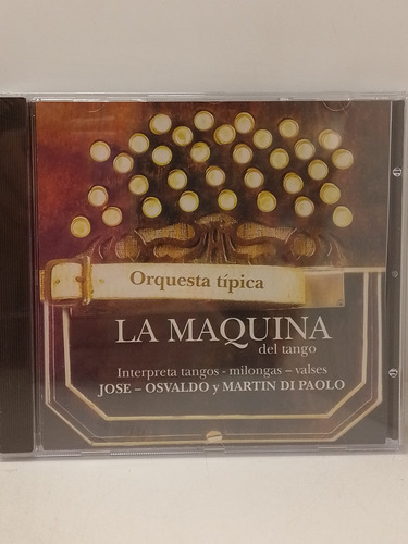 Orquesta Típica La Máquina Del Tango Cd Nuevo 