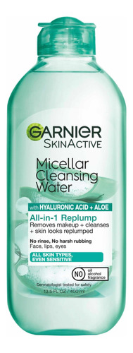 Garnier Agua Micelar Con Acido Hialuronico Y Aloe Limpiadora