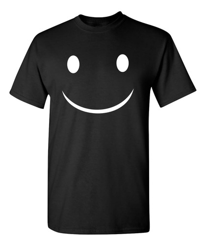 Sonrisa Gráfica Novedad Sarcástica Divertida Camiseta Xl Neg