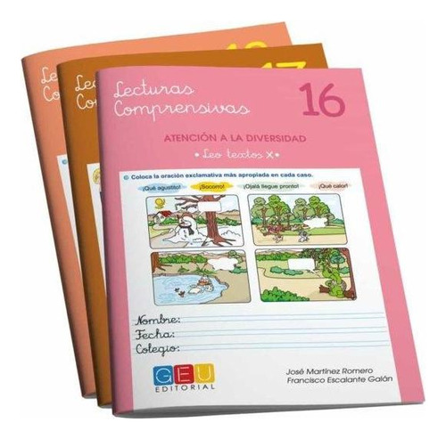 Libro: Pack 5º Lecturas Comprensivas 16 17 18 + Organizado S