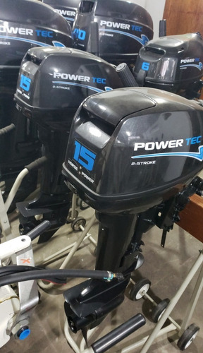 Imagen 14 de 15 de Motor Power Tec 40 Hp Arranque Electrico Nautica Milione 1