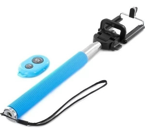 Pau De Selfie Monopod + Controle Bluetooth + Suporte Celular