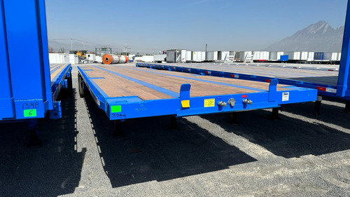 Plataforma High Cube 40 Pies 2 Ejes Rieles De Piso Combinado