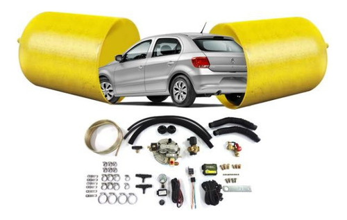 Equipo De Gnc Diesel Gasolero Cil 60 Lts Tecnologia Italiana