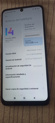 Redmi Note10s (Usado)
