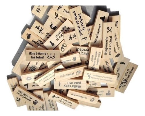 . 48pz Jenga Sexual Jenga Para Adultos Español Jenga Erotico
