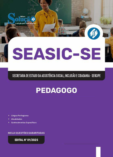 Apostila Pedagogo Concurso Seasic Se
