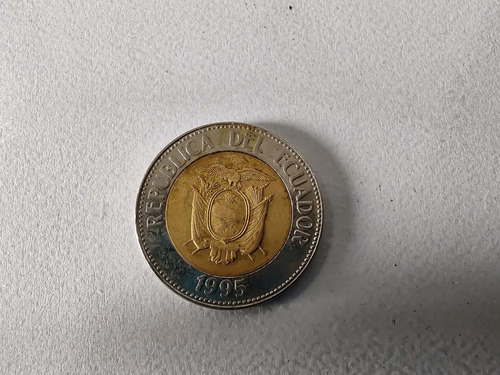 Moneda Ecuador 100 Sucres 1995 Bicentenario Natal (&421 (Usado)
