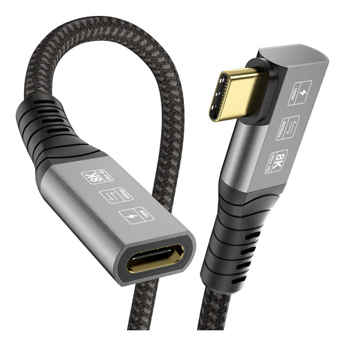 Yiwentec Cable Usb4 8k 0.5m Thunderbolt 4 Usb 4 Tipo C Macho