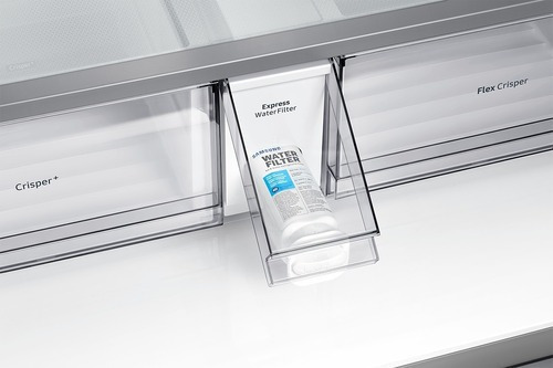 Imagen 10 de 10 de Heladera Samsung French Door Beverage Center 713 L Plateado