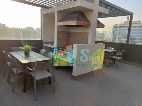 Hermoso Departamento Amoblado Metro Hdo De Magallanes!