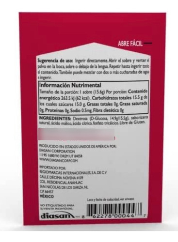 Elovate 15 Caja Con 6 Sobres