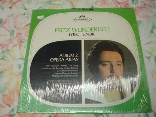 Fritz Wunderlich - Album 2: Opera Arias - Vinilo