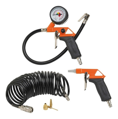 Kit De Accesorios Black + Decker 6 Pzs Para Compresor Bck6