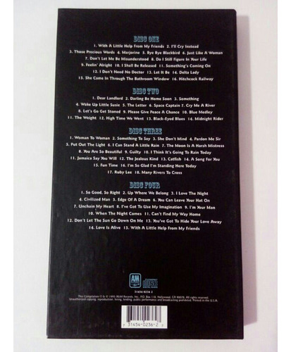 Box 4 Cds Joe Cocker - The Long Voyage Home: The Silver...