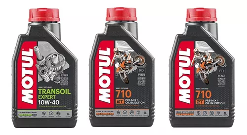 Aceite para mezcla de gasolina de motor motocicleta 710 2T Ester sintético  - Pack 3 Litros - AliExpress