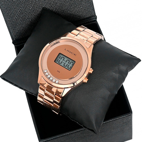 Relogio Lince Feminino Sdr4610l Bxrx Digital Rose Oferta