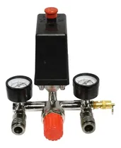 Comprar Regulador De Saida Do Ar + Automatico Pressostato Compressor
