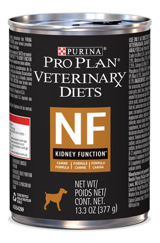 Purina Pro Plan Nf Kidney Function Canino Lata 380gr