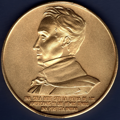 Medalla Simón Bolívar Ministerio De La Defensa De Venezuela