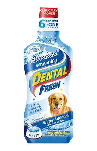Dental Fresh Advanced Whitening Para Perro Y Gato X 503 Ml