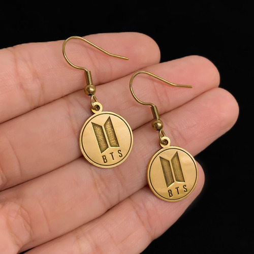 Aros Bts Army Kpop Oro 18k Oro 18k