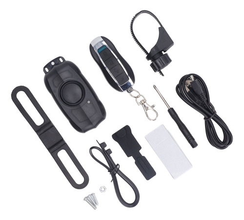 Conjunto De Alarma Inalámbrica Para Bicicleta, Control Remot