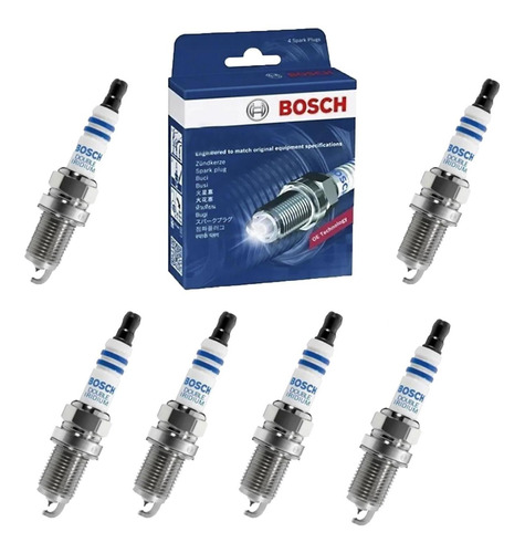 Jogo Com 6 Velas Bosch Hr8nii332x - Consulte Aplicação