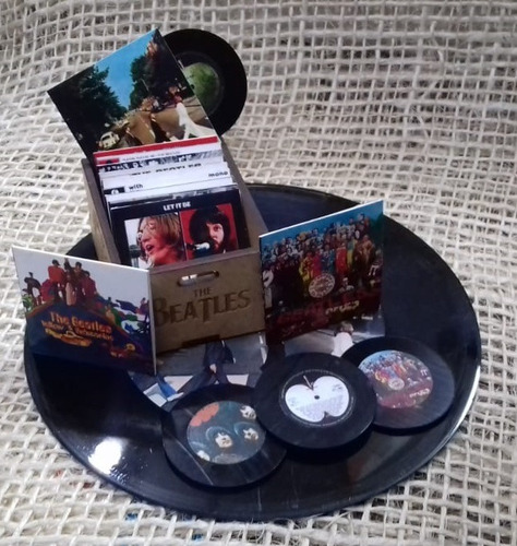 The Beatles Miniatura Decoracion Vinilos