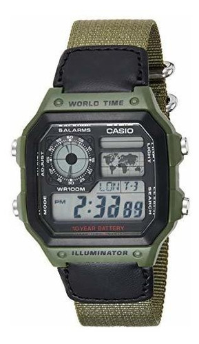 Reloj De Hombre Reloj Casio Ae-1200whb-3bvdf