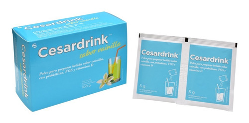 Cesardrink Polvo Con Probióticos Y Vitamina D Para Preparar