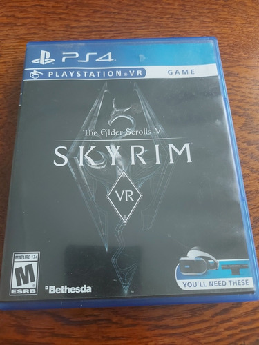 The Elder Scrolls V Skyrim Vr Juego Original Físico Ps4