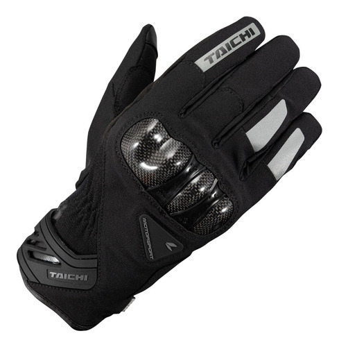 Guantes Moto Rs-taichi Carbon Black Invierno Impermeable