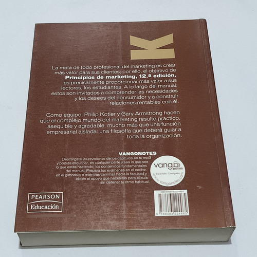 Principios De Marketing Philip Kotler Y Gary Armstrong (Usado)